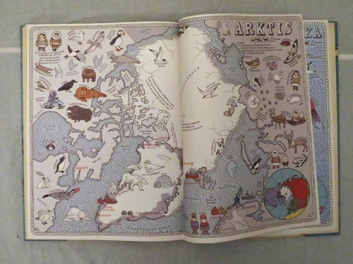 alle welt atlas ....it litterarly made the days of everyone living here since we got it